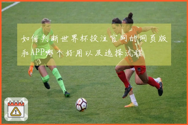 如何判断世界杯投注官网的网页版和APP哪个好用以及选择流程